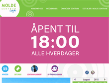 Tablet Screenshot of moldesentrum.no